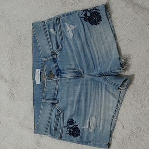 LOFT Jean Shorts Size 0